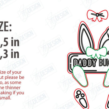 Intra απο ξύλο plywood 3mm-4mm πάχος – Ξύλινη Πασχαλινή Καρφίτσα | Αξεσουάρ | CNC Δίασταση  20x20 cm INTRAFABR-117339054 - Image 2