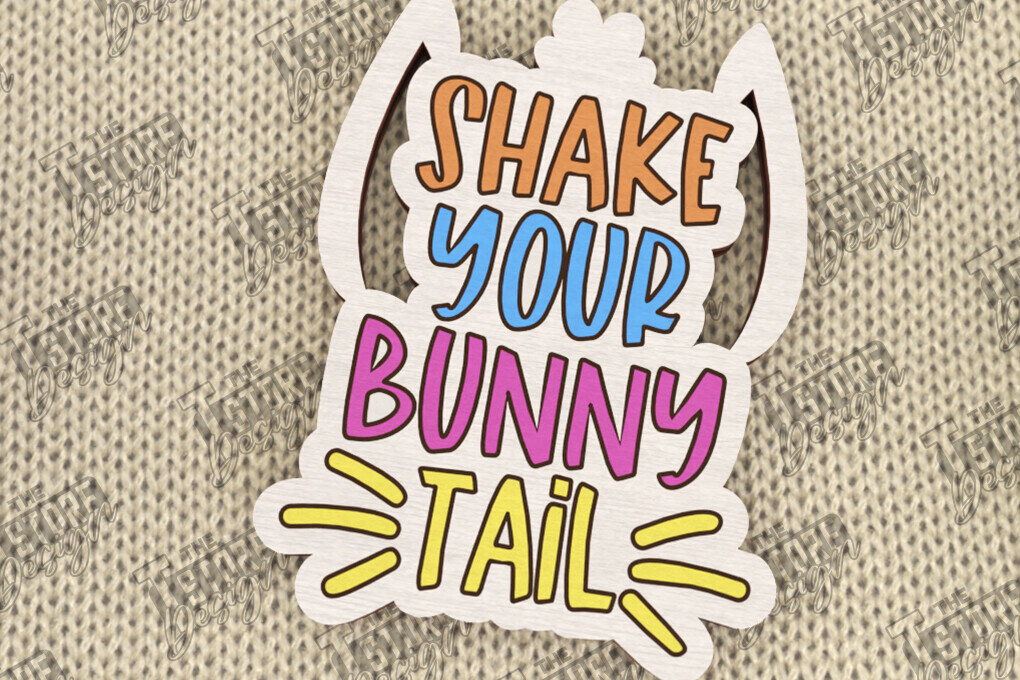 Intra απο ξύλο plywood 3mm-4mm πάχος – Ξύλινη Πασχαλινή Καρφίτσα | Αξεσουάρ | CNC Δίασταση  20x20 cm INTRAFABR-116901566