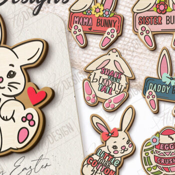 Intra απο ξύλο plywood 3mm-4mm πάχος – Ξύλινη Πασχαλινή Καρφίτσα |Αξεσουάρ Δίασταση  20x20 cm INTRAFABR-117339130 - Image 1