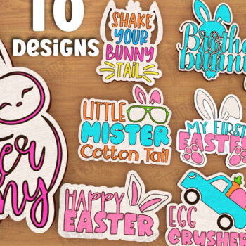 Intra απο ξύλο plywood 3mm-4mm πάχος – Ξύλινη Πασχαλινή Καρφίτσα |Αξεσουάρ Δίασταση  20x20 cm INTRAFABR-116901705 - Image 1