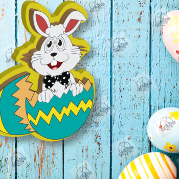 Intra απο ξύλο plywood 3mm-4mm πάχος – Ξύλινη πασχαλινή καρφίτσα κοπής με λέιζερ Δίασταση  20x20 cm INTRAFABR-117969639 - Image 8