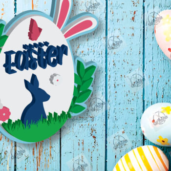 Intra απο ξύλο plywood 3mm-4mm πάχος – Ξύλινη πασχαλινή καρφίτσα κοπής με λέιζερ Δίασταση  20x20 cm INTRAFABR-117969639 - Image 9