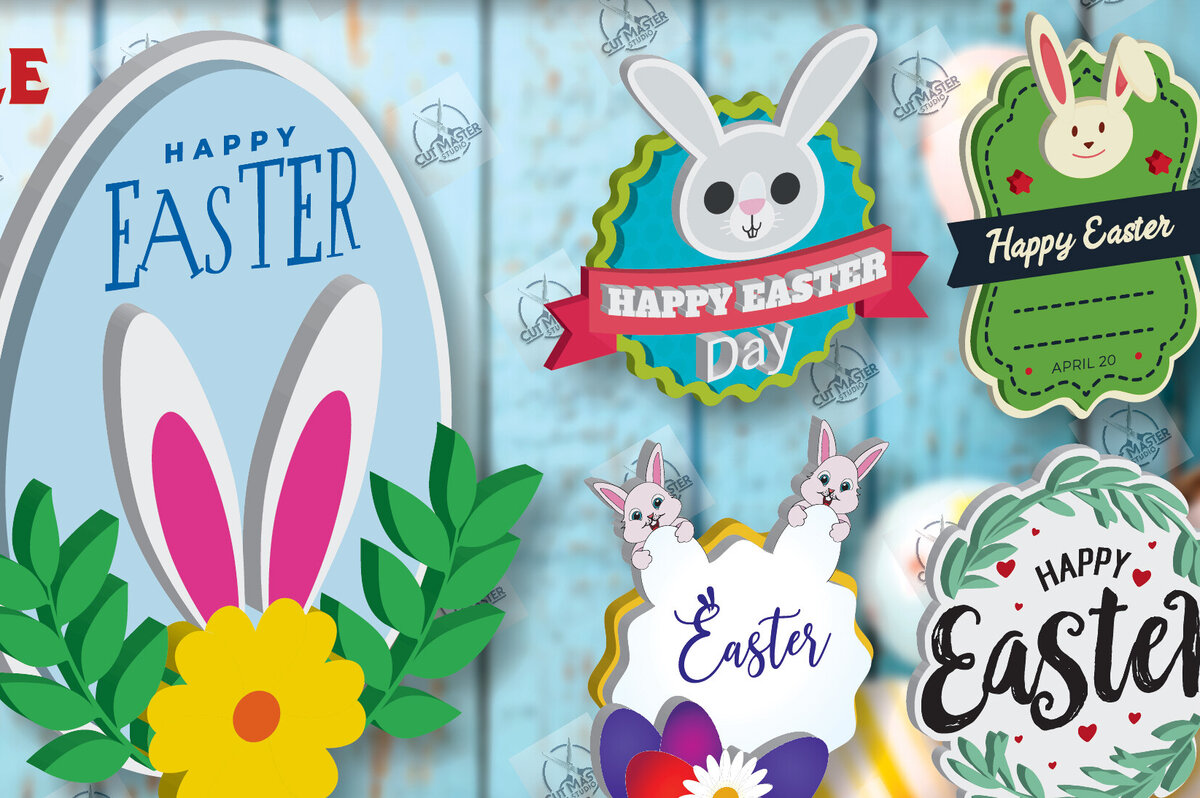 Intra απο ξύλο plywood 3mm-4mm πάχος – Ξύλινη πασχαλινή καρφίτσα κοπής με λέιζερ Δίασταση  20x20 cm INTRAFABR-117969555