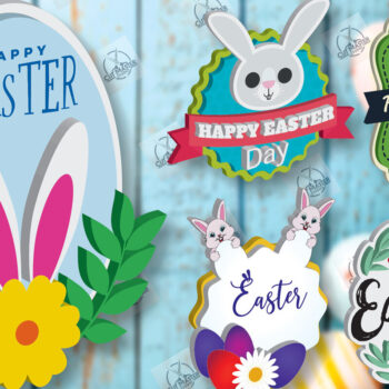 Intra απο ξύλο plywood 3mm-4mm πάχος – Ξύλινη πασχαλινή καρφίτσα κοπής με λέιζερ Δίασταση  20x20 cm INTRAFABR-117969555 - Image 2