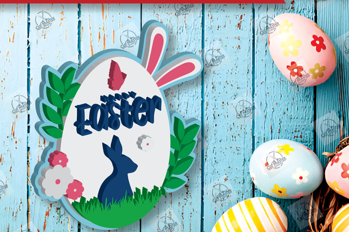 Intra απο ξύλο plywood 3mm-4mm πάχος – Ξύλινη Πασχαλινή Καρφίτσα Δίασταση  20x20 cm INTRAFABR-117969510