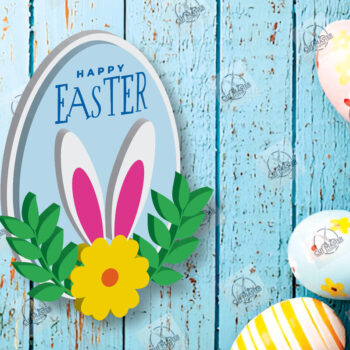 Intra απο ξύλο plywood 3mm-4mm πάχος – Ξύλινη Πασχαλινή Καρφίτσα Δίασταση  20x20 cm INTRAFABR-117969317 - Image 2