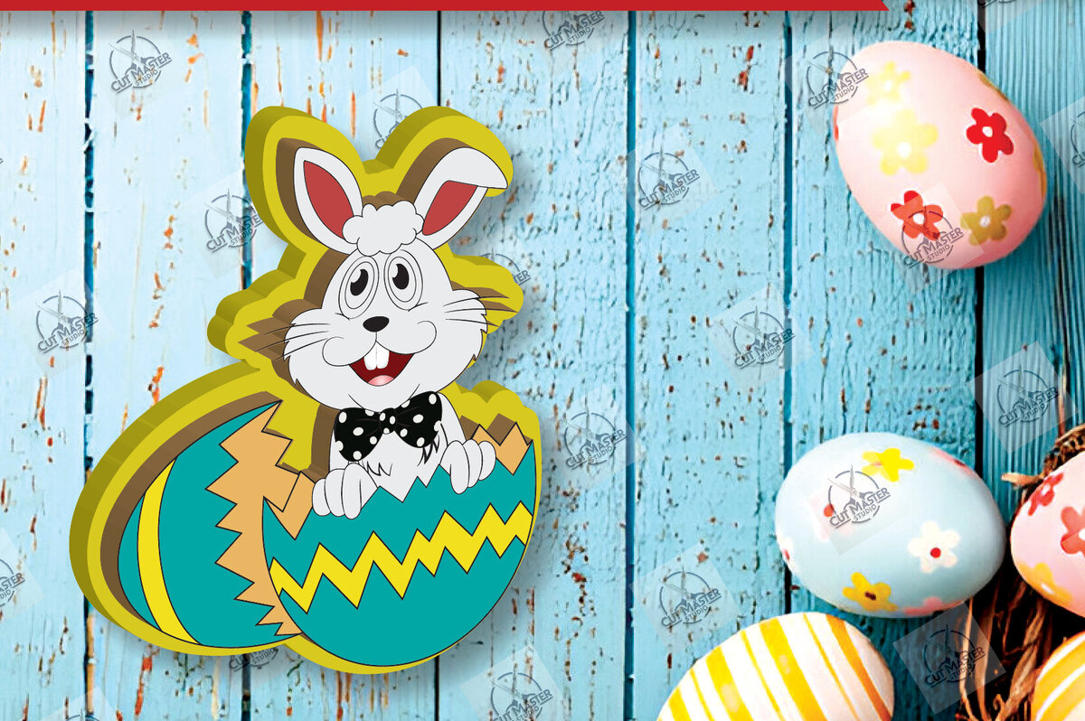 Intra απο ξύλο plywood 3mm-4mm πάχος – Ξύλινη Πασχαλινή Καρφίτσα Δίασταση  20x20 cm INTRAFABR-117969492