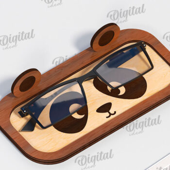 Intra απο ξύλο plywood 3mm-4mm πάχος – Δέσμη κοπής με λέιζερ με ξύλινες θήκες γυαλιών Δίασταση  20x20 cm INTRAFABR-116205528 - Image 6