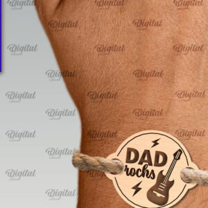 Intra απο ξύλο plywood 3mm-4mm πάχος – Ξύλινο βραχιόλι για τη γιορτή του πατέρα Δίασταση  20x20 cm INTRAFABR-97661713