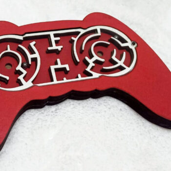 Intra απο ξύλο plywood 3mm-4mm πάχος – Ξύλινο παιχνίδι Fidget Δίασταση  20x20 cm INTRAFABR-60656675 - Image 4