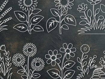 Intra απο ξύλο plywood 3mm-4mm πάχος – Ξύλινο Flower Arrange Paper Cut 1640 Δίασταση  20x20 cm INTRAFABR-123005594 - Image 2