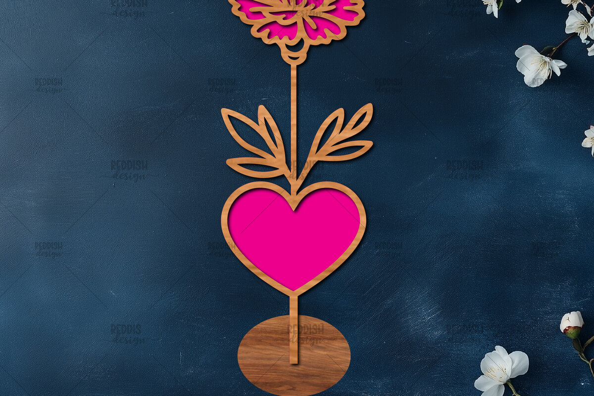 Intra απο ξύλο plywood 3mm-4mm πάχος – Ξύλινη βάση κοπής λουλουδιών με λέιζερ Δίασταση  20x20 cm INTRAFABR-114066982