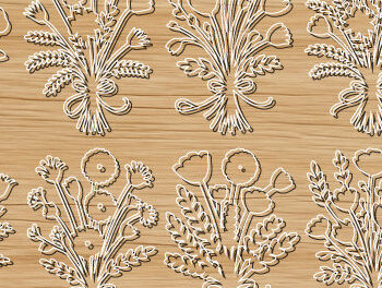 Intra απο ξύλο plywood 3mm-4mm πάχος – Ξύλινο Flower Cut Mega Bundle 1624 Δίασταση  20x20 cm INTRAFABR-122519965 - Image 3