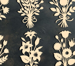 Intra απο ξύλο plywood 3mm-4mm πάχος – Ξύλινο Flower Cut Mega Bundle 1626 Δίασταση  20x20 cm INTRAFABR-122565227