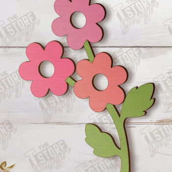 Intra απο ξύλο plywood 3mm-4mm πάχος – Ξύλινα λουλούδια | Αιώνια Λουλούδια Δίασταση  20x20 cm INTRAFABR-113845781 - Image 8