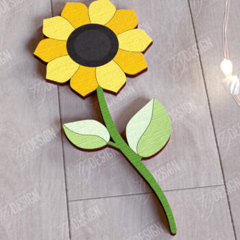 Intra απο ξύλο plywood 3mm-4mm πάχος – Ξύλινα λουλούδια | Αιώνια Λουλούδια Δίασταση  20x20 cm INTRAFABR-112701361 - Image 6