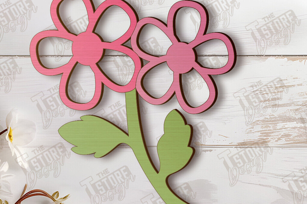 Intra απο ξύλο plywood 3mm-4mm πάχος – Ξύλινα Λουλούδια |Αιώνια Λουλούδια| Μπουκέτο Δίασταση  20x20 cm INTRAFABR-113845301