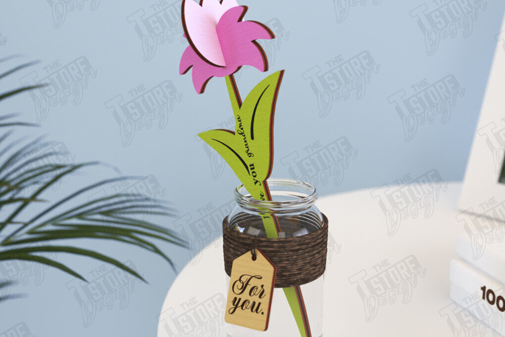 Intra απο ξύλο plywood 3mm-4mm πάχος – Ξύλινα Λουλούδια | Αιώνια Λουλούδια | Δώρο Δίασταση  20x20 cm INTRAFABR-119541185