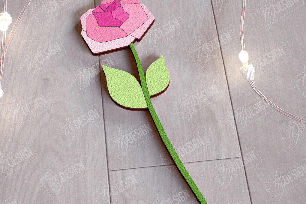 Intra απο ξύλο plywood 3mm-4mm πάχος – Ξύλινα Λουλούδια | Αιώνια Λουλούδια | Δώρο Δίασταση  20x20 cm INTRAFABR-112700452