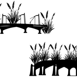 Intra απο ξύλο plywood 3mm-4mm πάχος – Ξύλινη γέφυρα κήπου Δίασταση  20x20 cm INTRAFABR-112441649