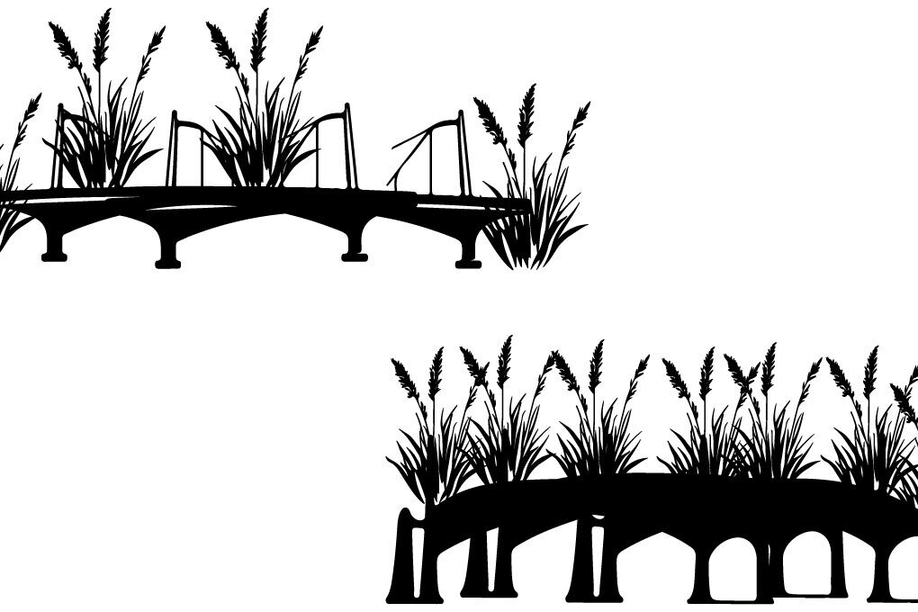 Intra απο ξύλο plywood 3mm-4mm πάχος – Ξύλινη γέφυρα κήπου Δίασταση  20x20 cm INTRAFABR-112441649