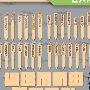 Intra απο ξύλο plywood 3mm-4mm πάχος – Κοπή λέιζερ ξύλινων πασσάλων κήπου Δίασταση  20x20 cm INTRAFABR-98980472 - Image 2