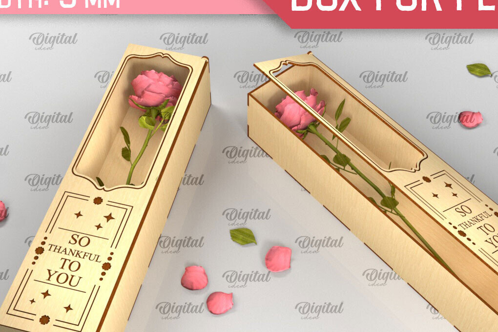 Intra απο ξύλο plywood 3mm-4mm πάχος – Ξύλινο κουτί δώρου για λουλούδια Cut Laser Δίασταση  20x20 cm INTRAFABR-94586883