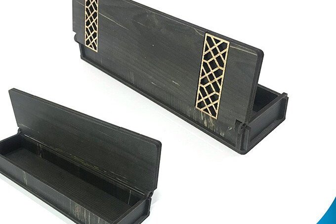 Intra απο ξύλο plywood 3mm-4mm πάχος – Ξύλινη Κουτί Δώρου Κοσμήματα Κουτί Κουτί στυλό Δίασταση  20x20 cm INTRAFABR-35374489