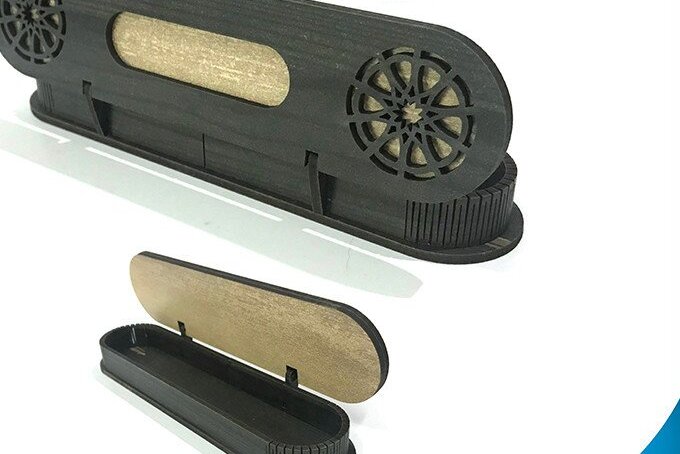 Intra απο ξύλο plywood 3mm-4mm πάχος – Ξύλινη Κουτί Δώρου Κοσμήματα Κουτί Κουτί στυλό Δίασταση  20x20 cm INTRAFABR-35374498