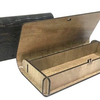 Intra απο ξύλο plywood 3mm-4mm πάχος – Ξύλινη Κουτί Δώρου Κοσμήματα Κουτί Κουτί στυλό Δίασταση  20x20 cm INTRAFABR-35374476 - Image 1