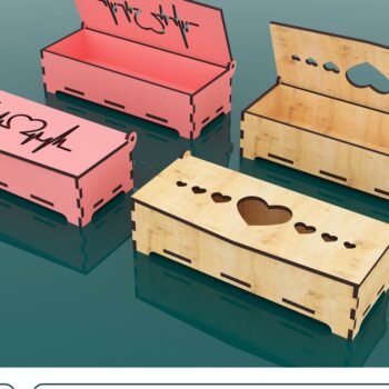 Intra απο ξύλο plywood 3mm-4mm πάχος – Ξύλινο κουτί δώρου Δίασταση  20x20 cm INTRAFABR-47241294 - Image 1