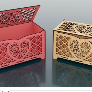 Intra απο ξύλο plywood 3mm-4mm πάχος – Ξύλινο κουτί δώρου Δίασταση  20x20 cm INTRAFABR-47140116 - Image 1