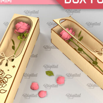 Intra απο ξύλο plywood 3mm-4mm πάχος – Ξύλινα κουτιά δώρου για λουλούδια Πακέτο Δίασταση  20x20 cm INTRAFABR-94593021 - Image 8