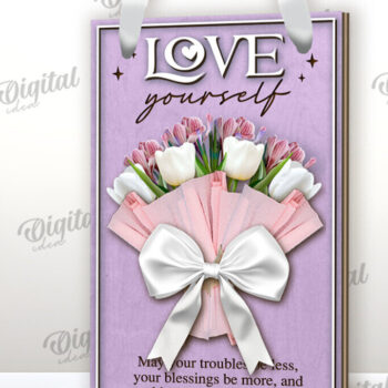 Intra απο ξύλο plywood 3mm-4mm πάχος – Ξύλινη θήκη λουλουδιών δώρου Cut Laser Δίασταση  20x20 cm INTRAFABR-116703821 - Image 1