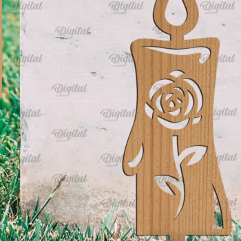 Intra απο ξύλο plywood 3mm-4mm πάχος – Ξύλινο κερί τάφου Δίασταση  20x20 cm INTRAFABR-94747060 - Image 1