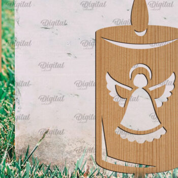 Intra απο ξύλο plywood 3mm-4mm πάχος – Ξύλινο κερί τάφου Δίασταση  20x20 cm INTRAFABR-94686454 - Image 1