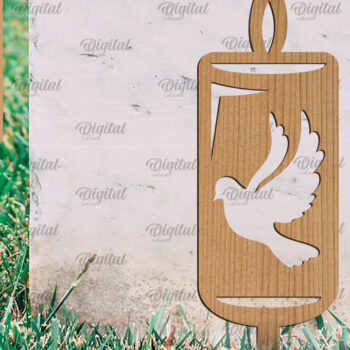 Intra απο ξύλο plywood 3mm-4mm πάχος – Ξύλινο κερί τάφου Δίασταση  20x20 cm INTRAFABR-94686524 - Image 1