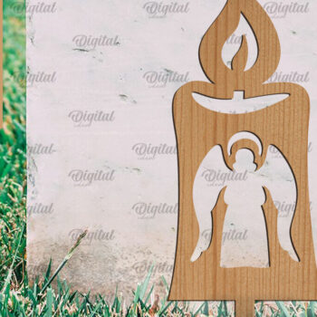 Intra απο ξύλο plywood 3mm-4mm πάχος – Ξύλινα κεριά τάφου Δέσμη κοπής με λέιζερ Δίασταση  20x20 cm INTRAFABR-94750341 - Image 9