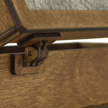 Intra απο ξύλο plywood 3mm-4mm πάχος – Ξύλινοι μεντεσέδες. Αρχείο κοπής με λέιζερ. 4 Μοντέλα Δίασταση  20x20 cm INTRAFABR-93697345 - Image 2