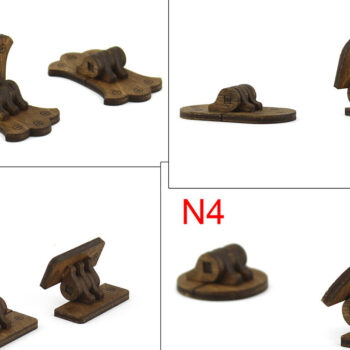 Intra απο ξύλο plywood 3mm-4mm πάχος – Ξύλινοι μεντεσέδες. Αρχείο κοπής με λέιζερ. 4 Μοντέλα Δίασταση  20x20 cm INTRAFABR-93697345 - Image 3