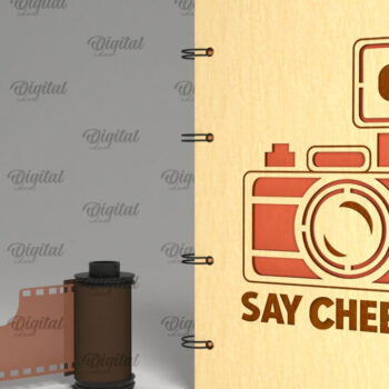 Intra απο ξύλο plywood 3mm-4mm πάχος – Ξύλινο σημειωματάριο Hobbies Δίασταση  20x20 cm INTRAFABR-95794205 - Image 1