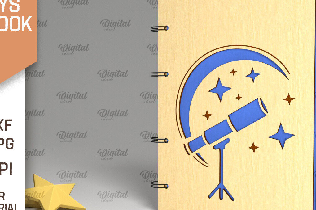 Intra απο ξύλο plywood 3mm-4mm πάχος – Ξύλινο σημειωματάριο Hobbies Δίασταση  20x20 cm INTRAFABR-95794306