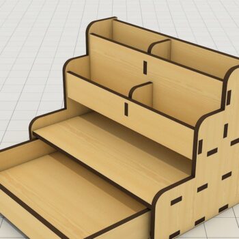 Intra απο ξύλο plywood 3mm-4mm πάχος – Ξύλινη οργάνωση γραφείου σπιτιού Δίασταση  20x20 cm INTRAFABR-39958373 - Image 1