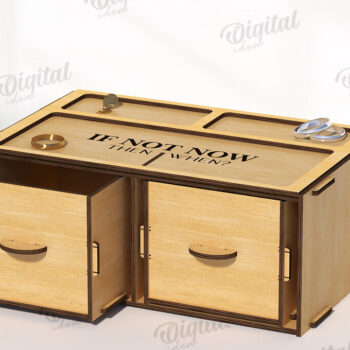 Intra απο ξύλο plywood 3mm-4mm πάχος – Ξύλινα κουτιά κοσμημάτων Δέσμη κοπής με λέιζερ Δίασταση  20x20 cm INTRAFABR-119198147 - Image 5