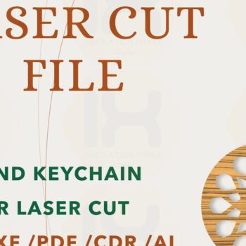 Intra απο ξύλο plywood 3mm-4mm πάχος – Ξύλινο μπρελόκ για Δίασταση  5x5 cm INTRAFABR-82036688 - Image 1