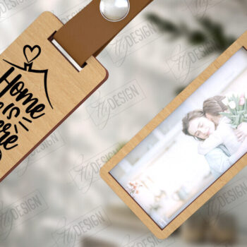 Intra απο ξύλο plywood 3mm-4mm πάχος – Ξύλινο μπρελόκ Πακέτο για τη γιορτή της μητέρας |CNC Δίασταση  5x5 cm INTRAFABR-115498120 - Image 4