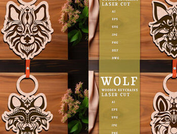 Intra απο ξύλο plywood 3mm-4mm πάχος – Ξύλινα μπρελόκ Πακέτο Cut Laser Δίασταση  5x5 cm INTRAFABR-99135301 - Image 2