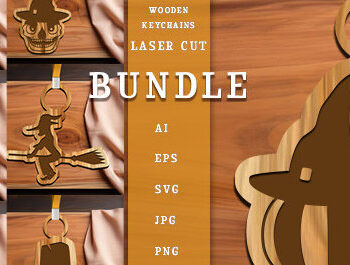 Intra απο ξύλο plywood 3mm-4mm πάχος – Ξύλινα μπρελόκ Πακέτο Cut Laser Δίασταση  5x5 cm INTRAFABR-99135301 - Image 14