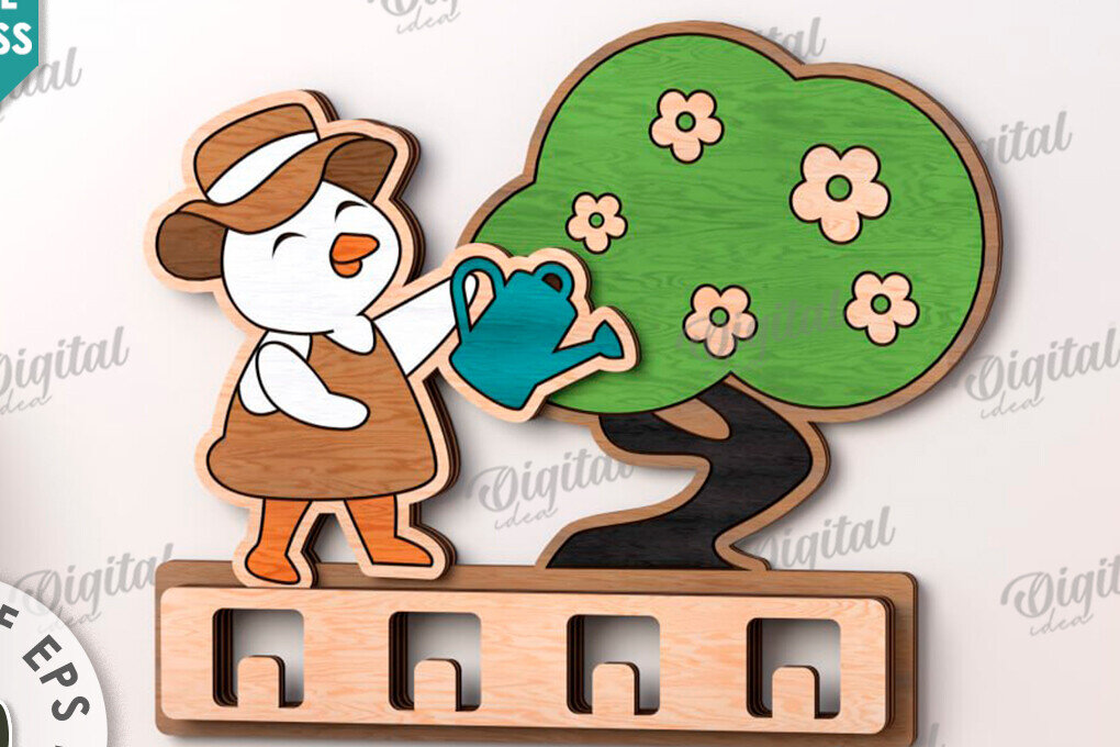 Intra απο ξύλο plywood 3mm-4mm πάχος – Ξύλινη Παιδική Σχάρα Κόψιμο με Λέιζερ Δίασταση  20x20 cm INTRAFABR-115445408