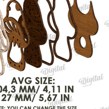 Intra απο ξύλο plywood 3mm-4mm πάχος – Ξύλινο Παιδικό Led Nightlight Laser Δίασταση  20x20 cm INTRAFABR-119078360 - Image 2